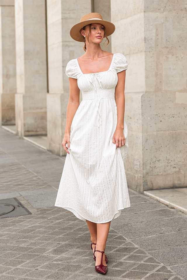 midi dress jeans Tobie Short Sleeve Denim Midi Dress – Madida Clothing