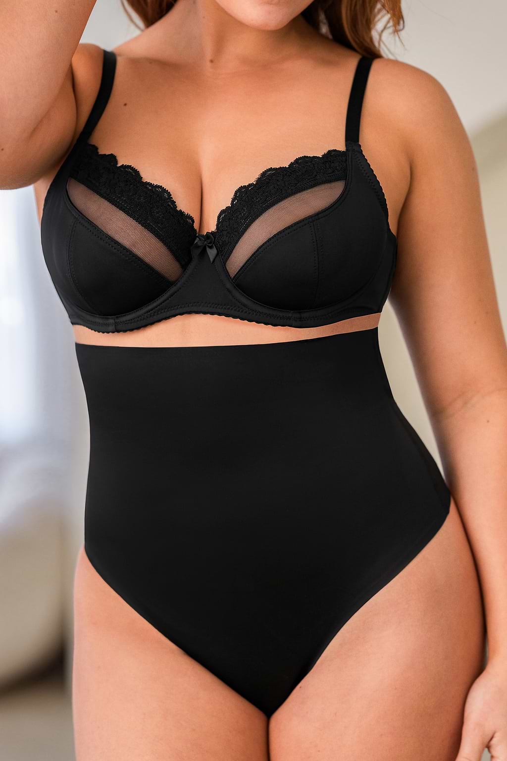 On My Level Black Shapewear Briefs