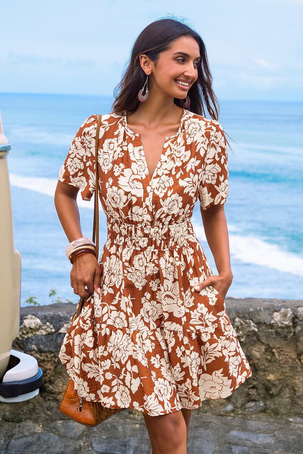 Always & Forever Floral Mini Dress