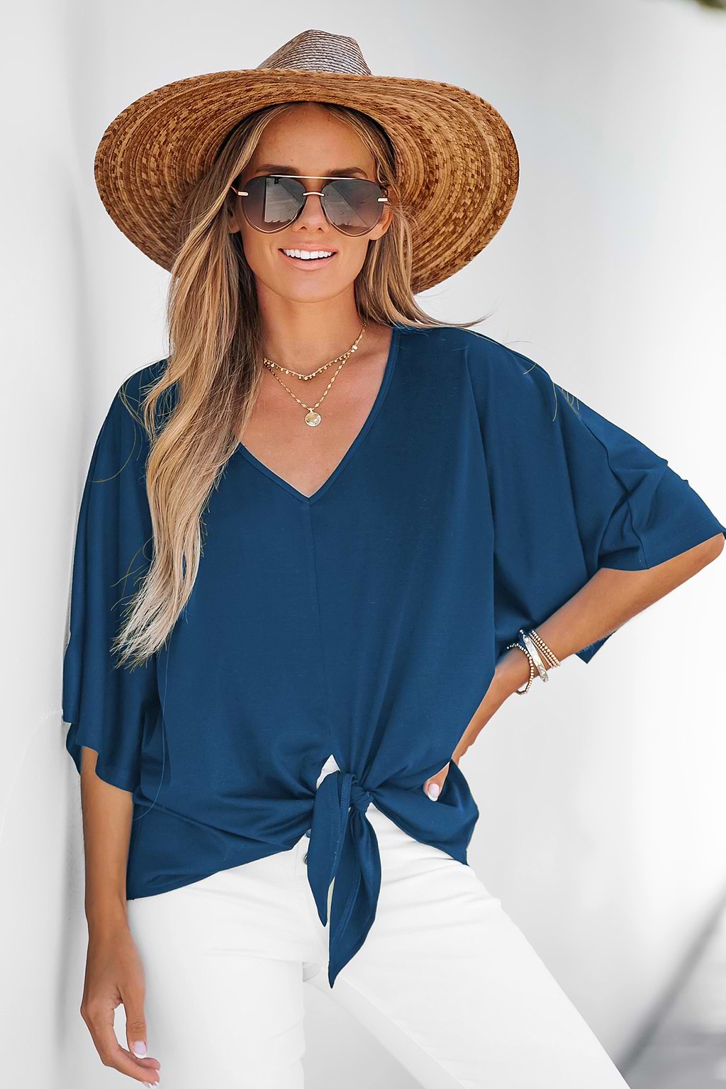 Room to Breathe Blue Top