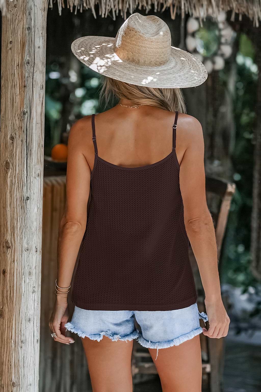 Earth & Ease Brown Top