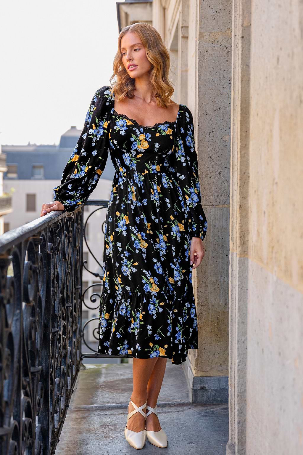 For Keeps Floral Maxi Dress