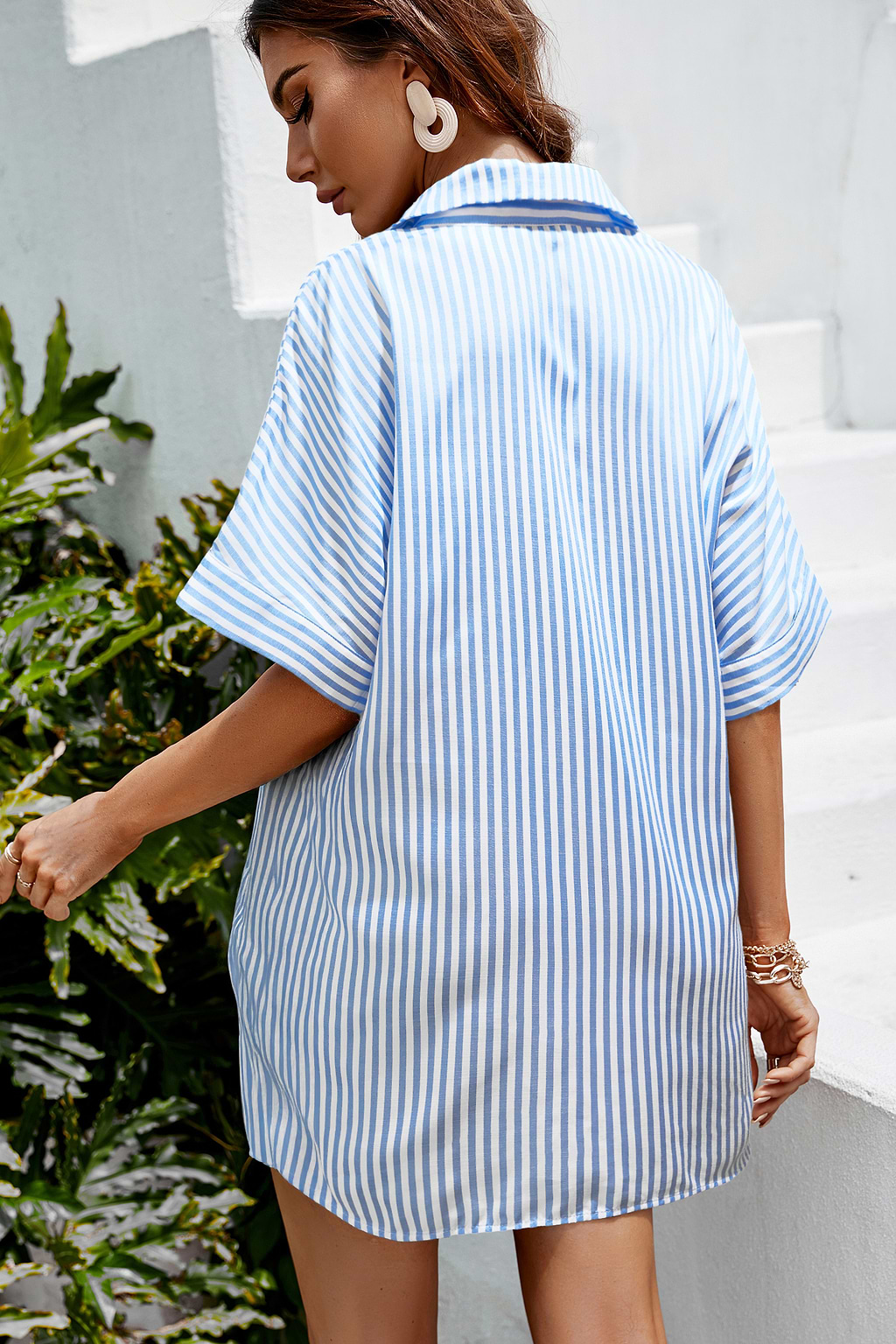 Walk the Walk Striped Mini Dress