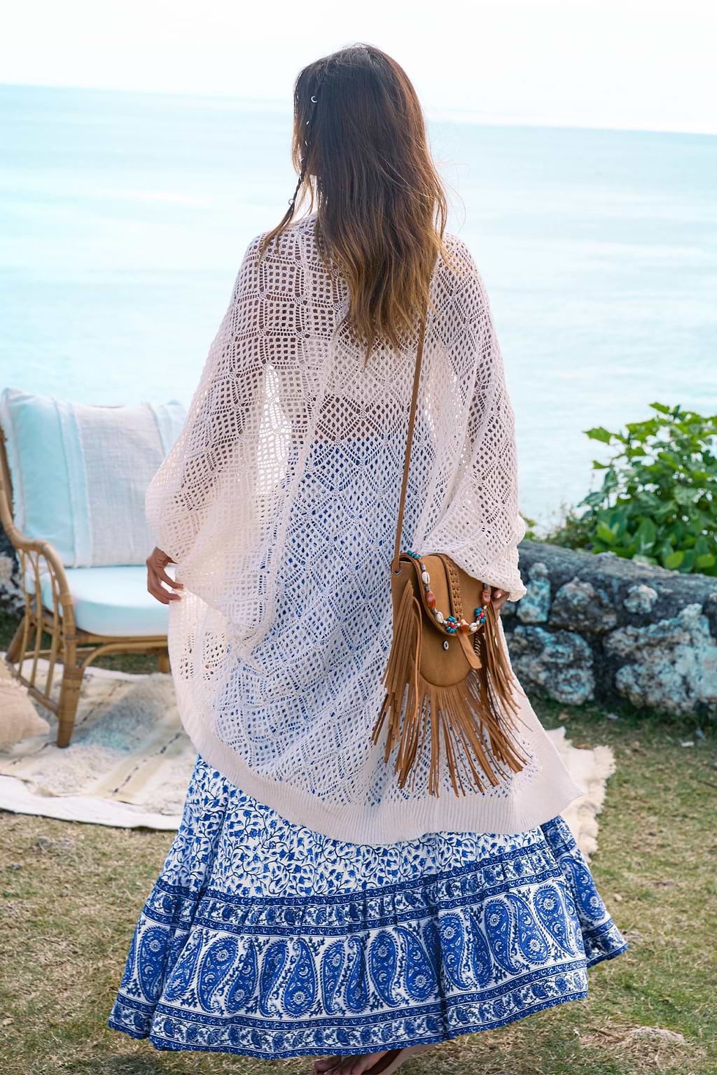 Wander Often Floral Maxi Skirt