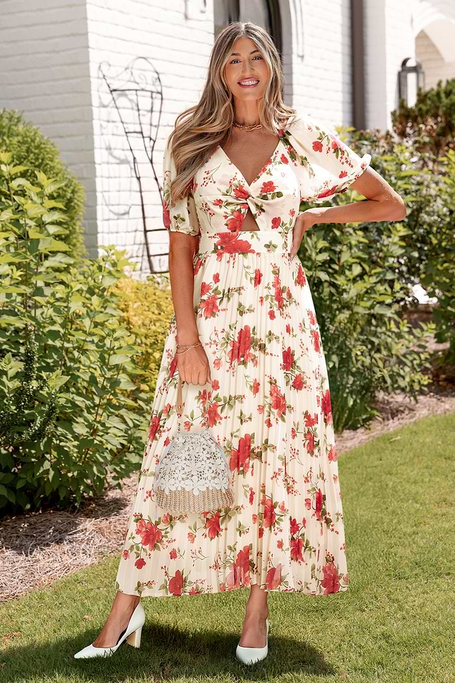 Meant to Be Floral Midi Dress | Breezy & Romantic Style | Cupshe