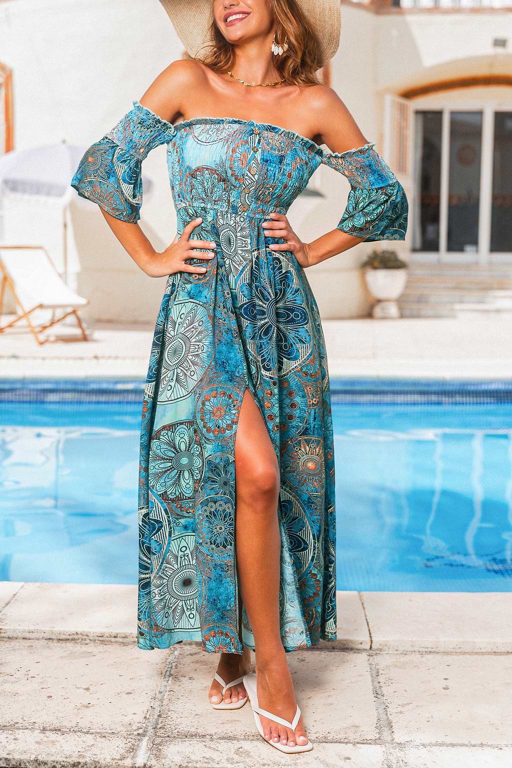 Nomadic Heart Boho Maxi Dress