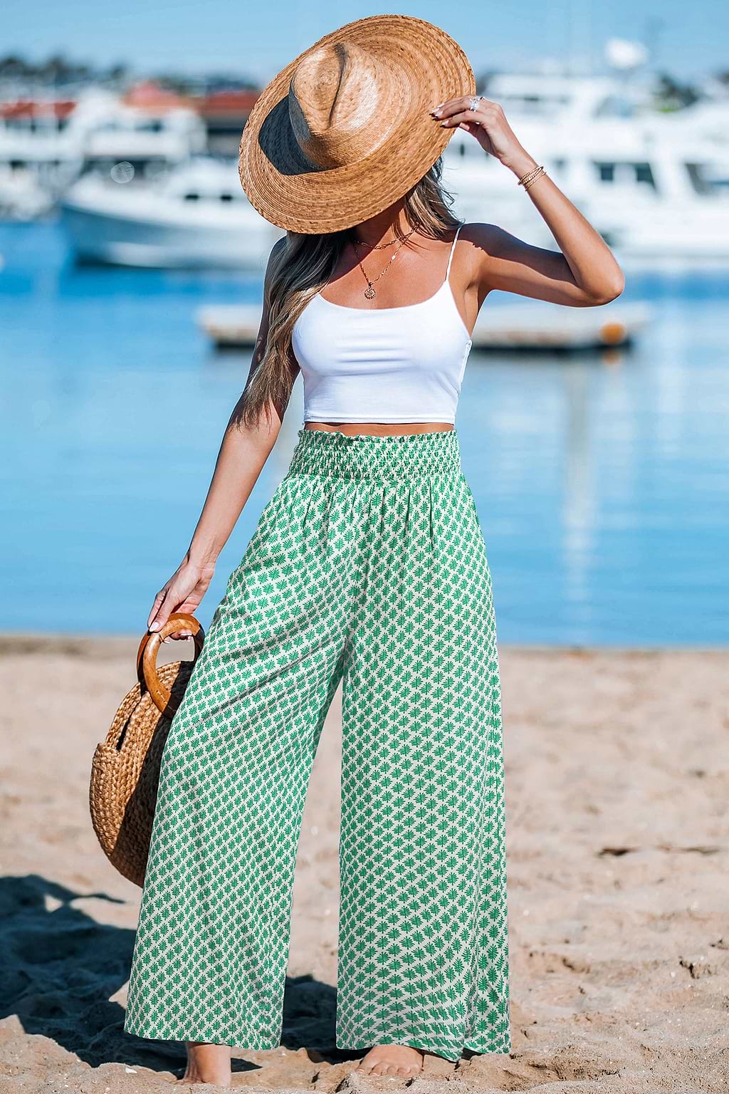 Casablanca Flow Ornate Pants