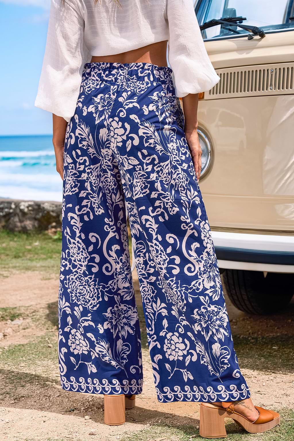 Bloom on By Pantaloni Floreali