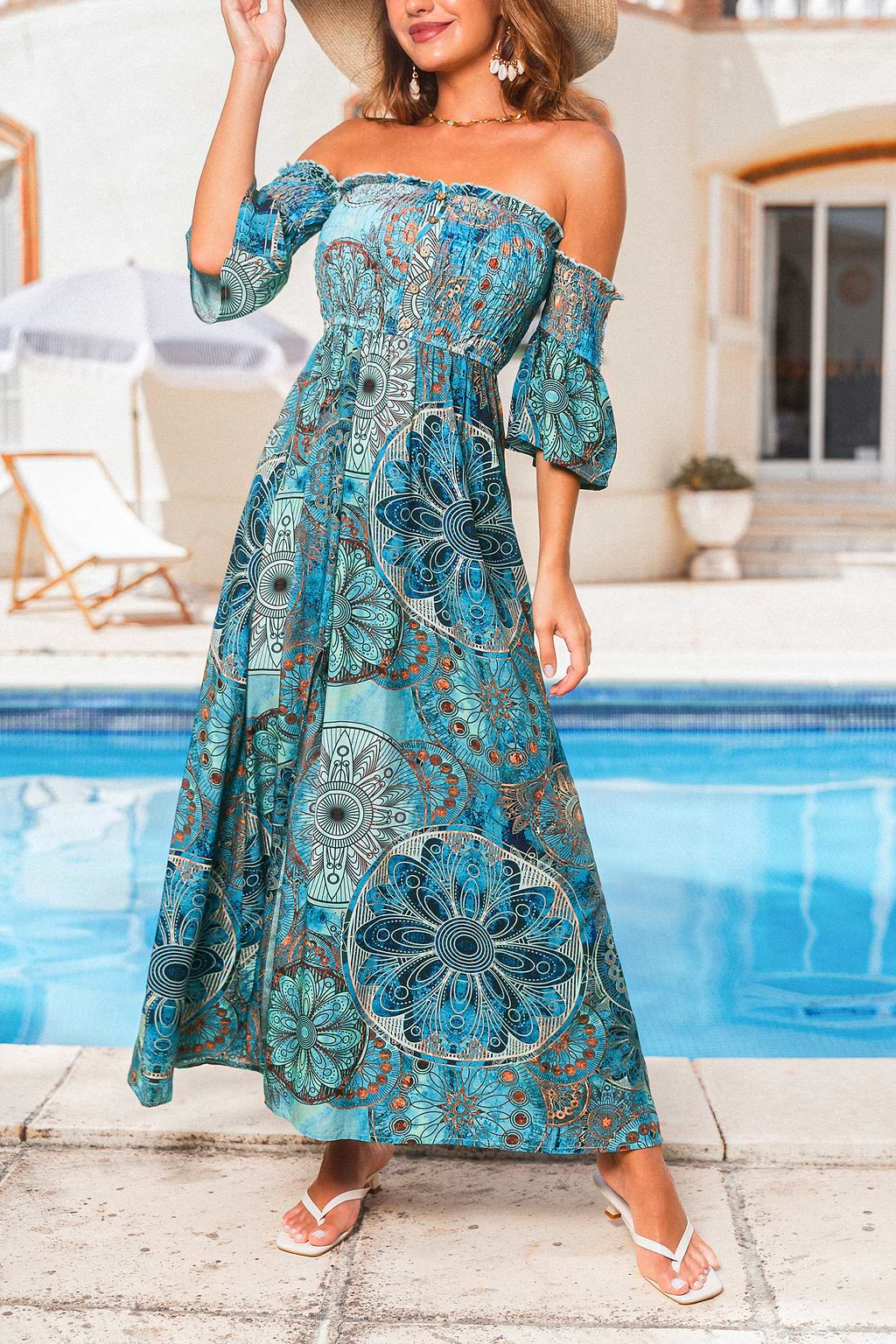 Nomadic Heart Boho Maxi Dress