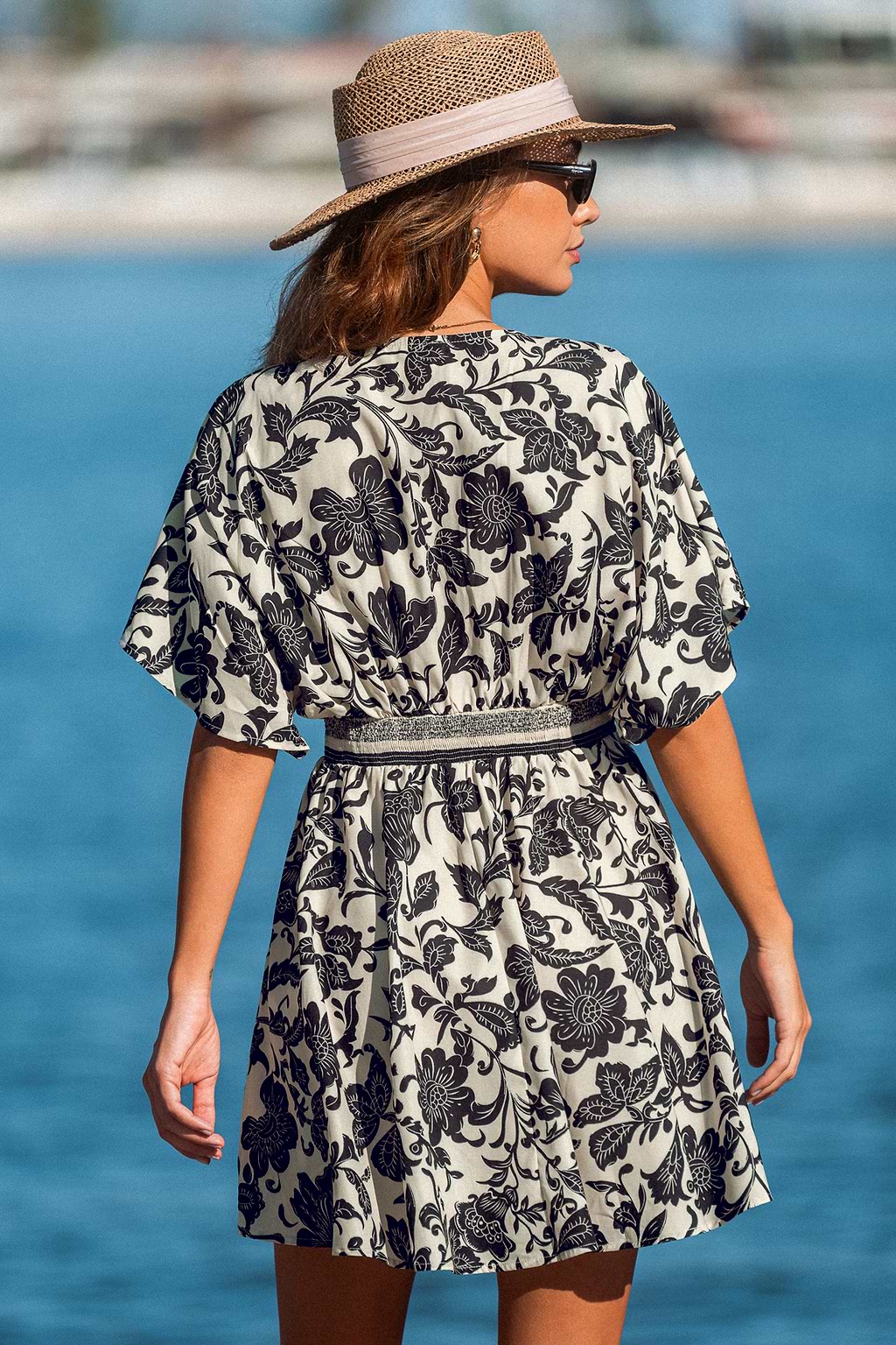 Break the Ice Floral Mini Dress