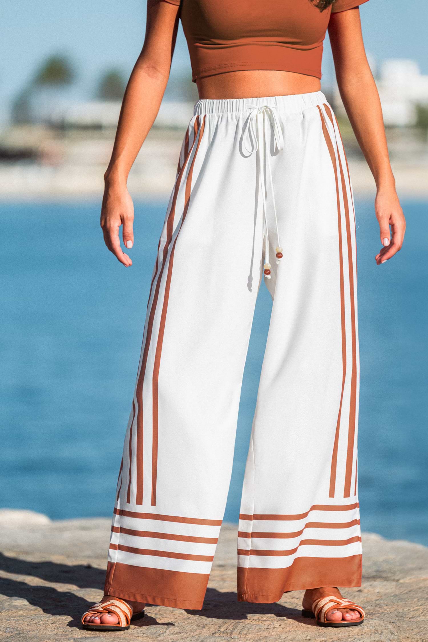 Tranquil Bay Blue Pants