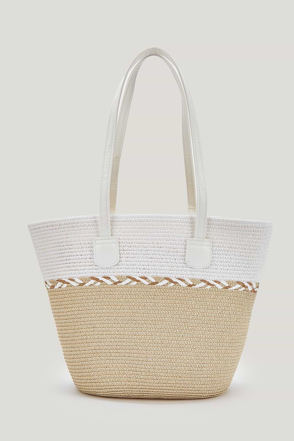 Beach on Repeat Straw Bag