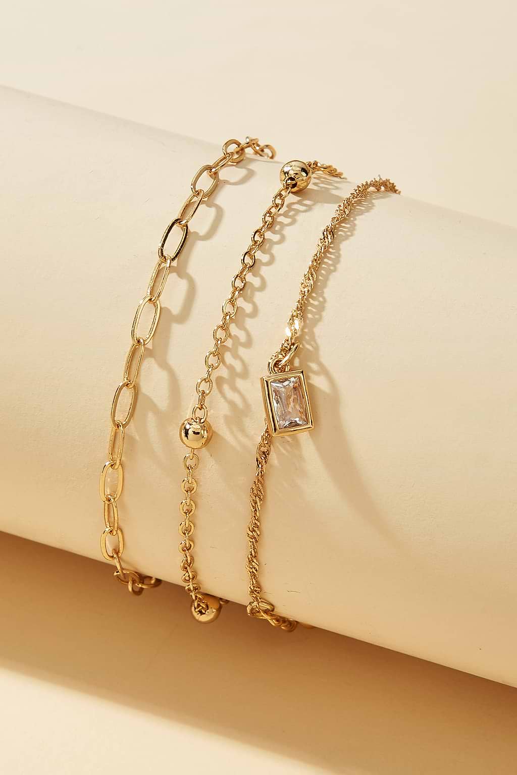 Little by Little Gold-Tone Bracelet