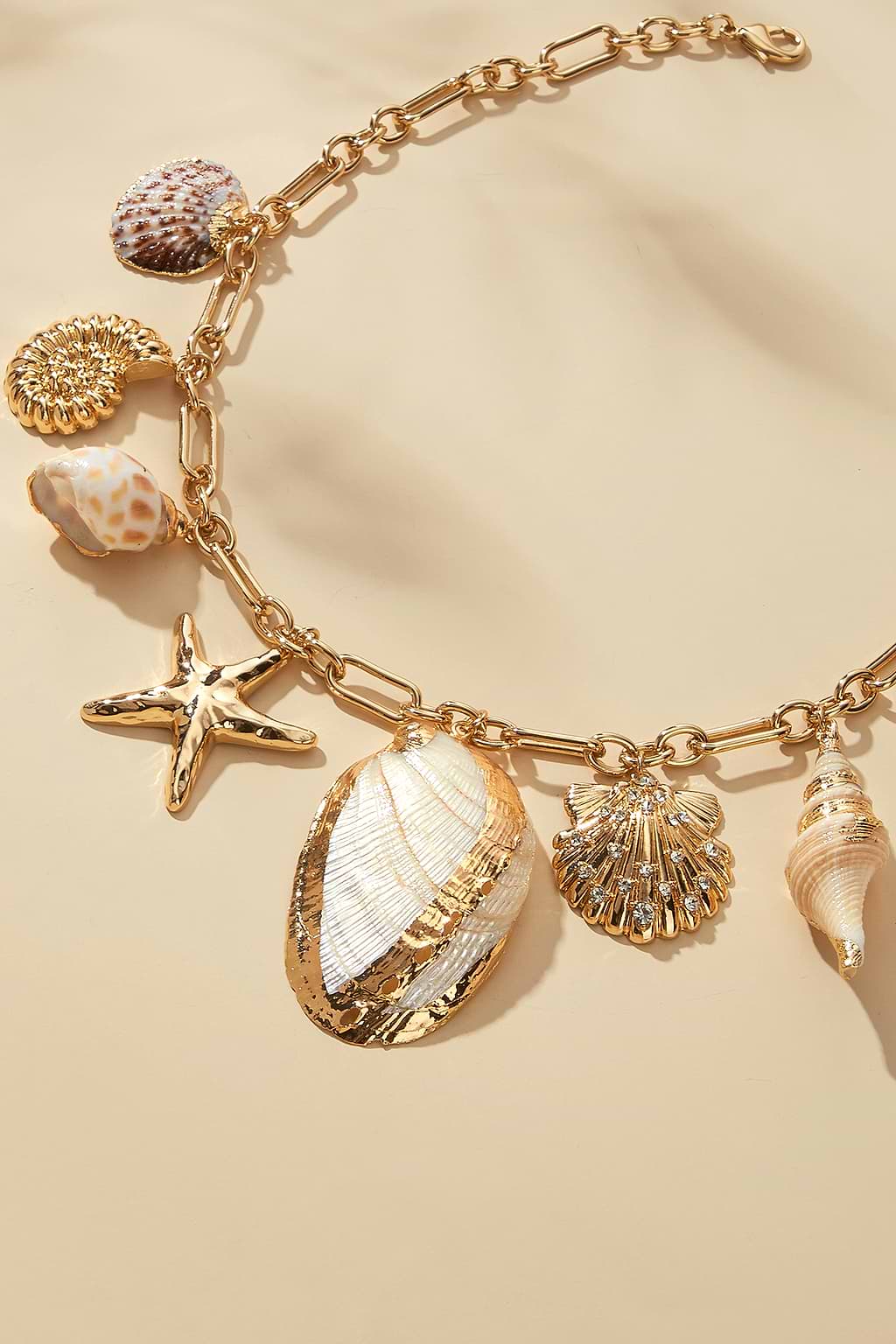 Tide Kiss Gold-Tone Necklace
