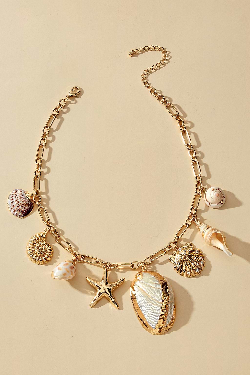 Tide Kiss Gold-Tone Necklace