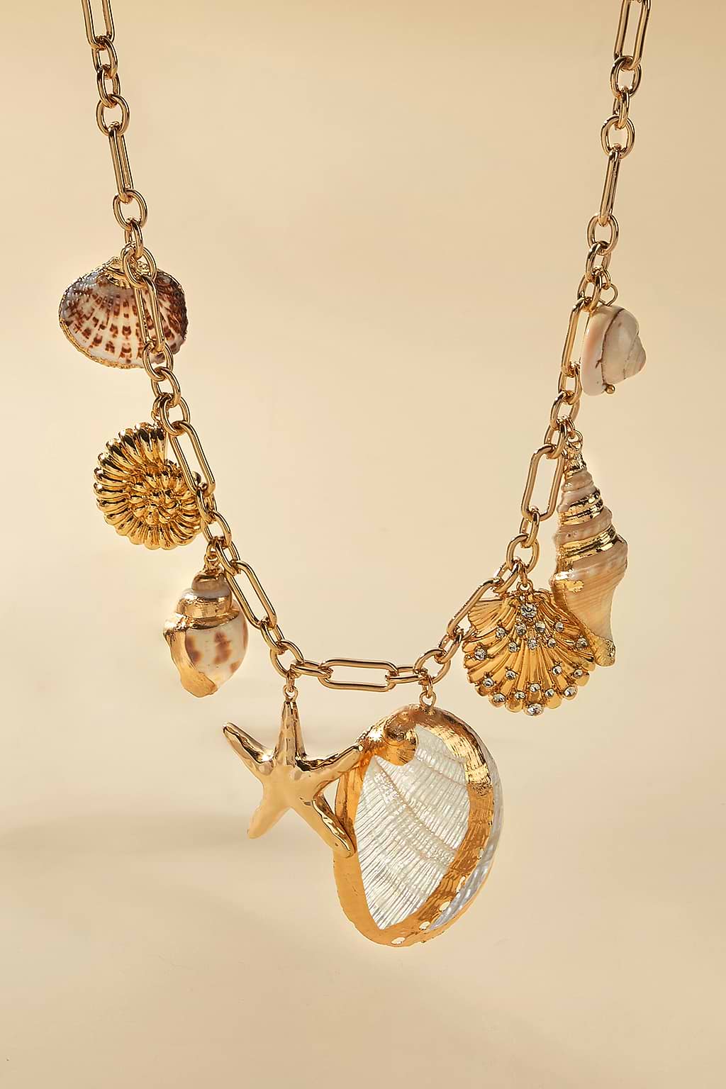 Tide Kiss Gold-Tone Necklace