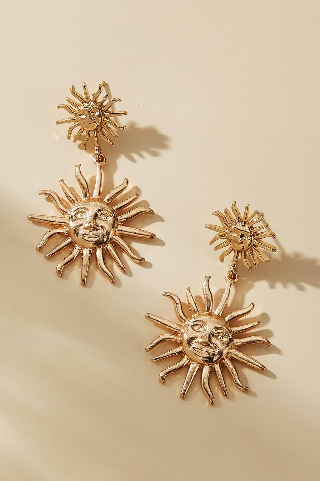Celestial Shine Gold-Tone Earrings