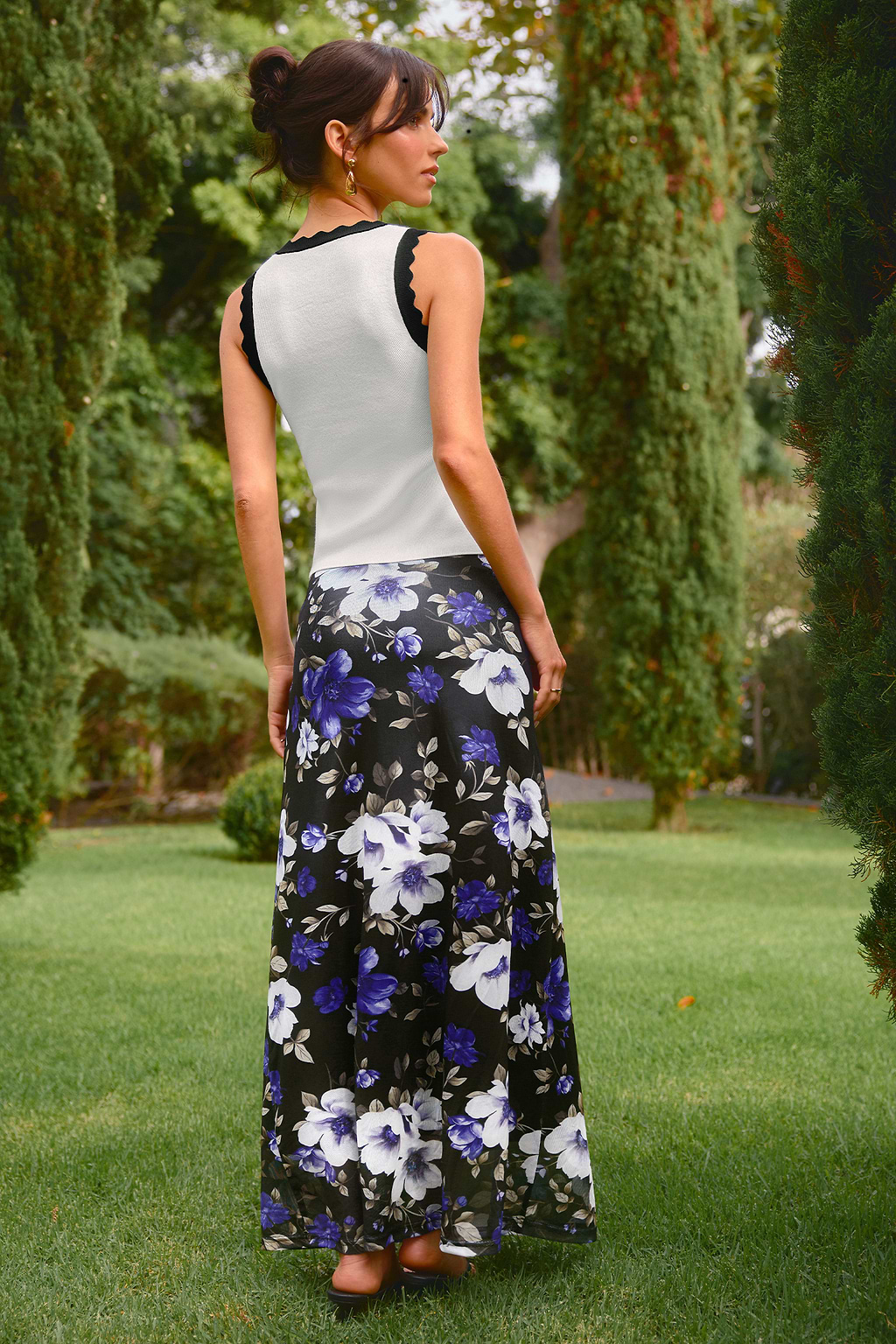 x Renee & Elisha Herbert Other Half Maxi Skirt