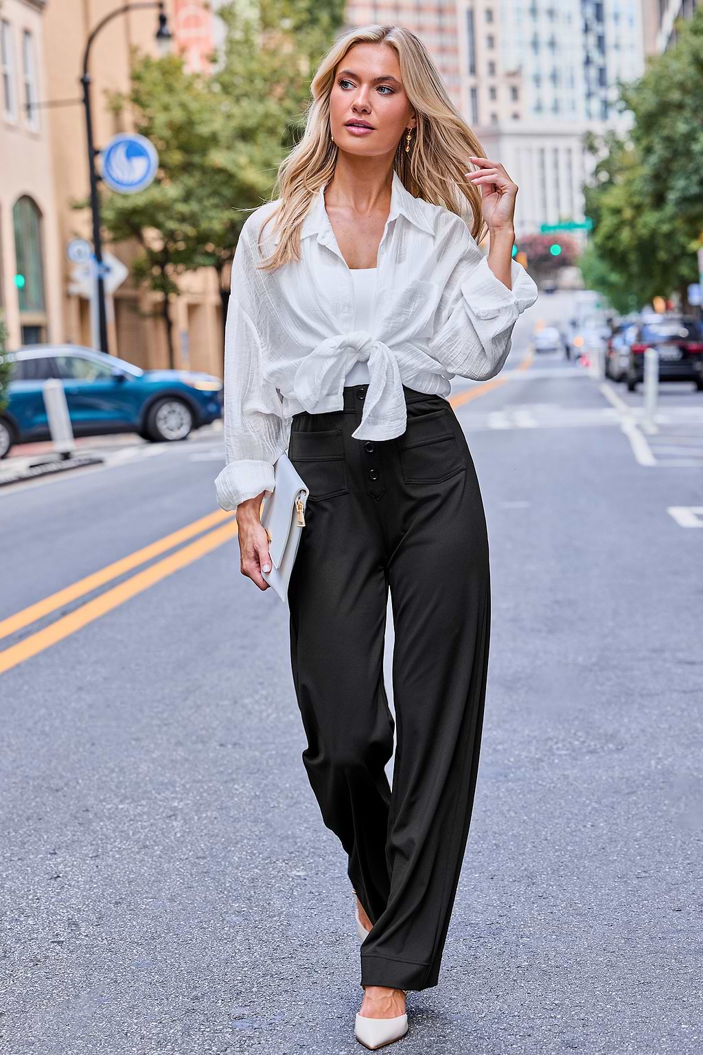 Eyes on Me Black Pants