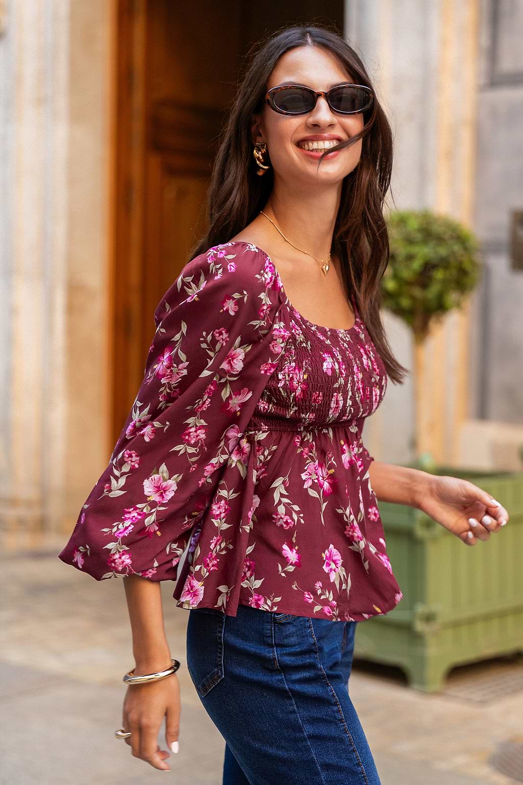 Fearless Bloom Floral Top
