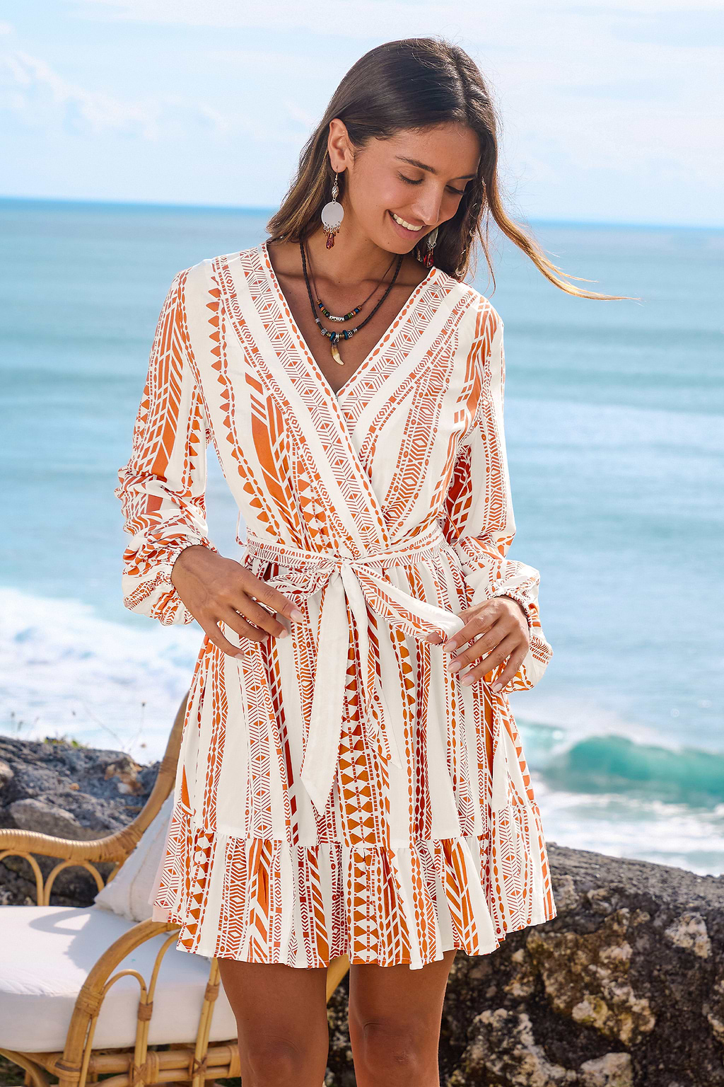 Mini abito geometrico Flip the Script