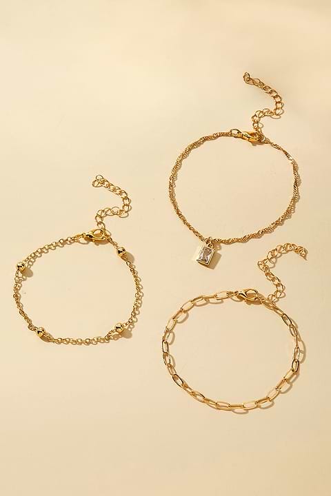 Little by Little Gold-Tone Bracelet