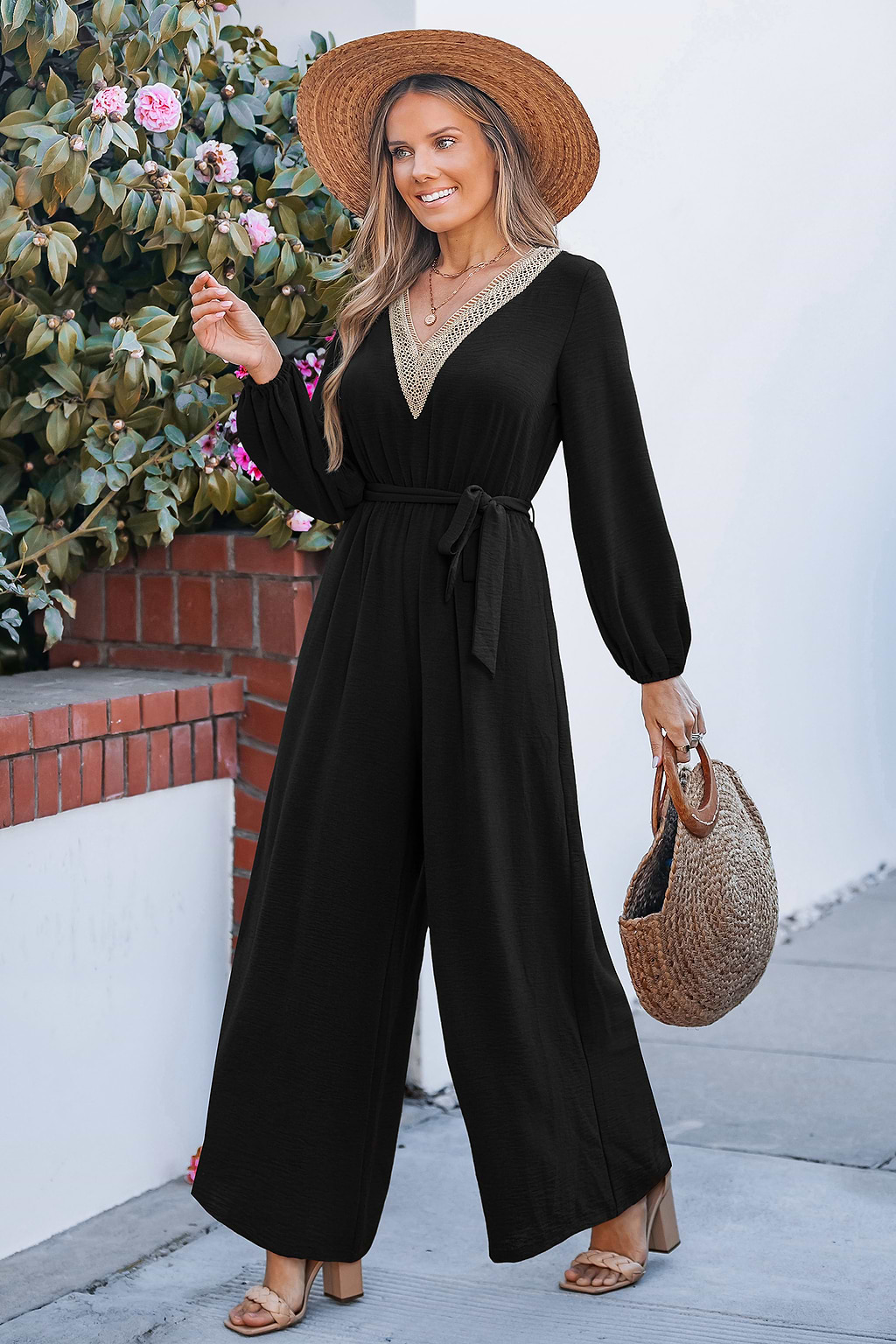 Polished Muse Black Jumpsuit