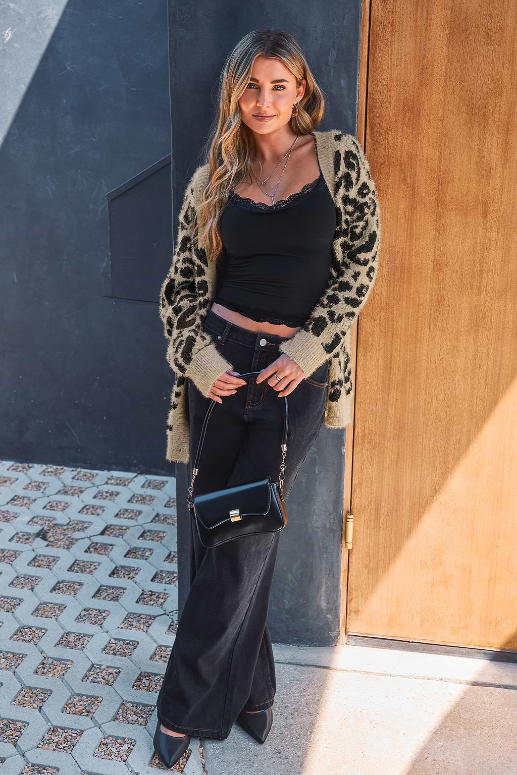 Wild Adventure Animal Print Cardigan