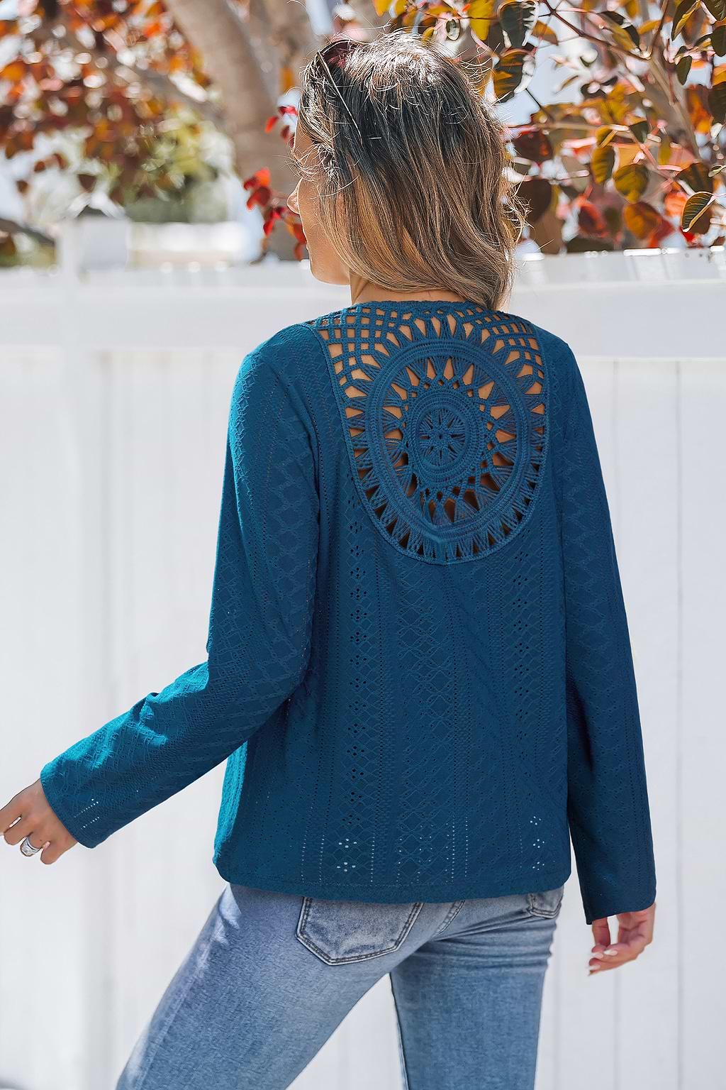 Steady Heart Blue Top