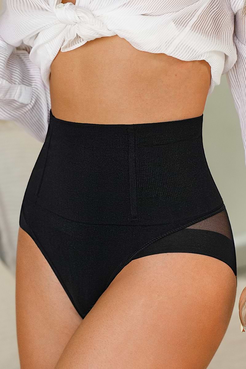 Seamless Secret Black Shapewear Briefs