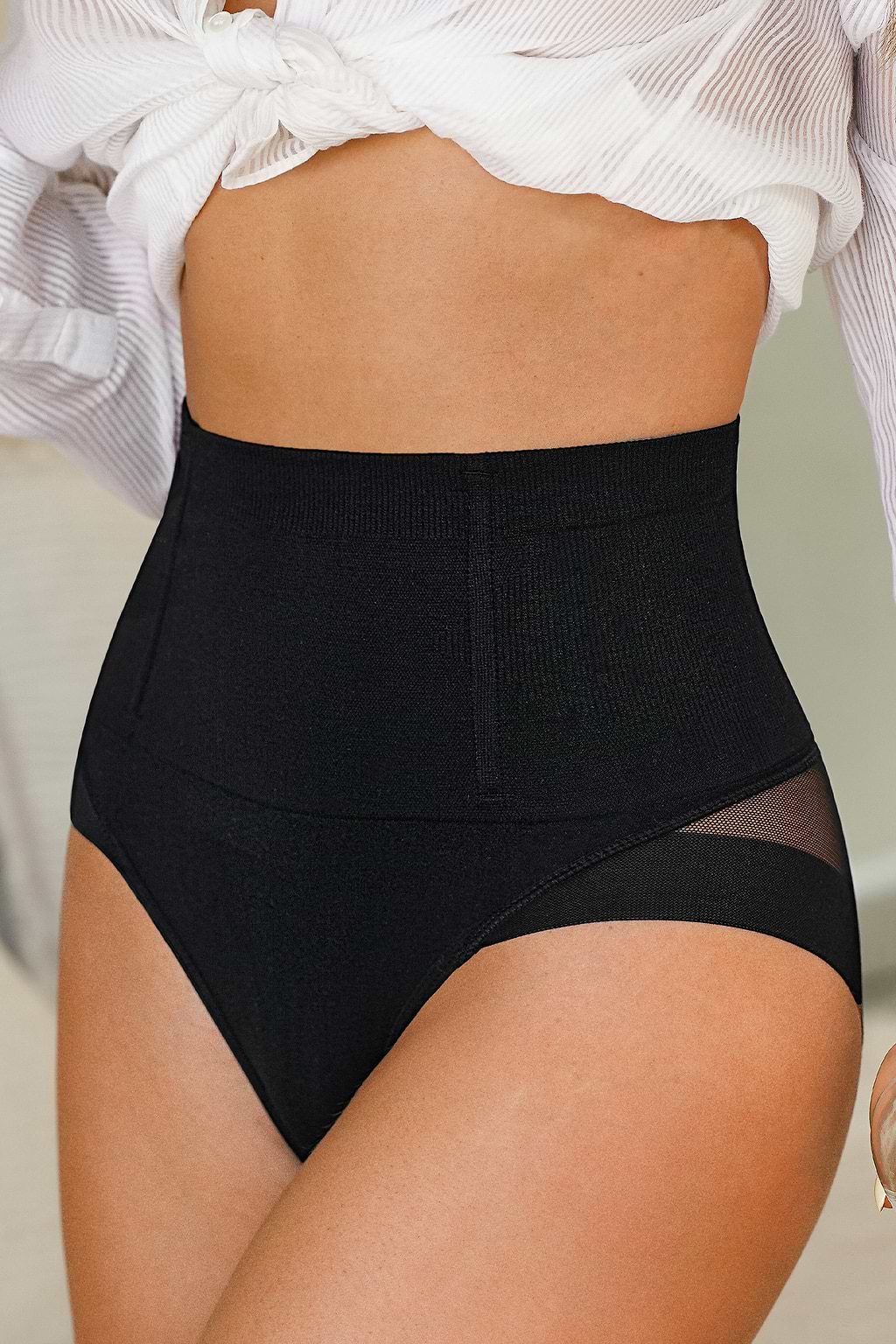 Seamless Secret Black Shapewear Briefs