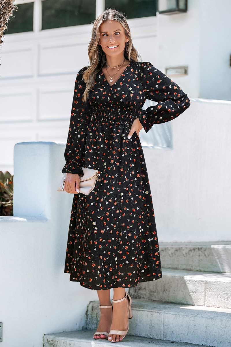 Nothing to Wear Floral Maxi Dress