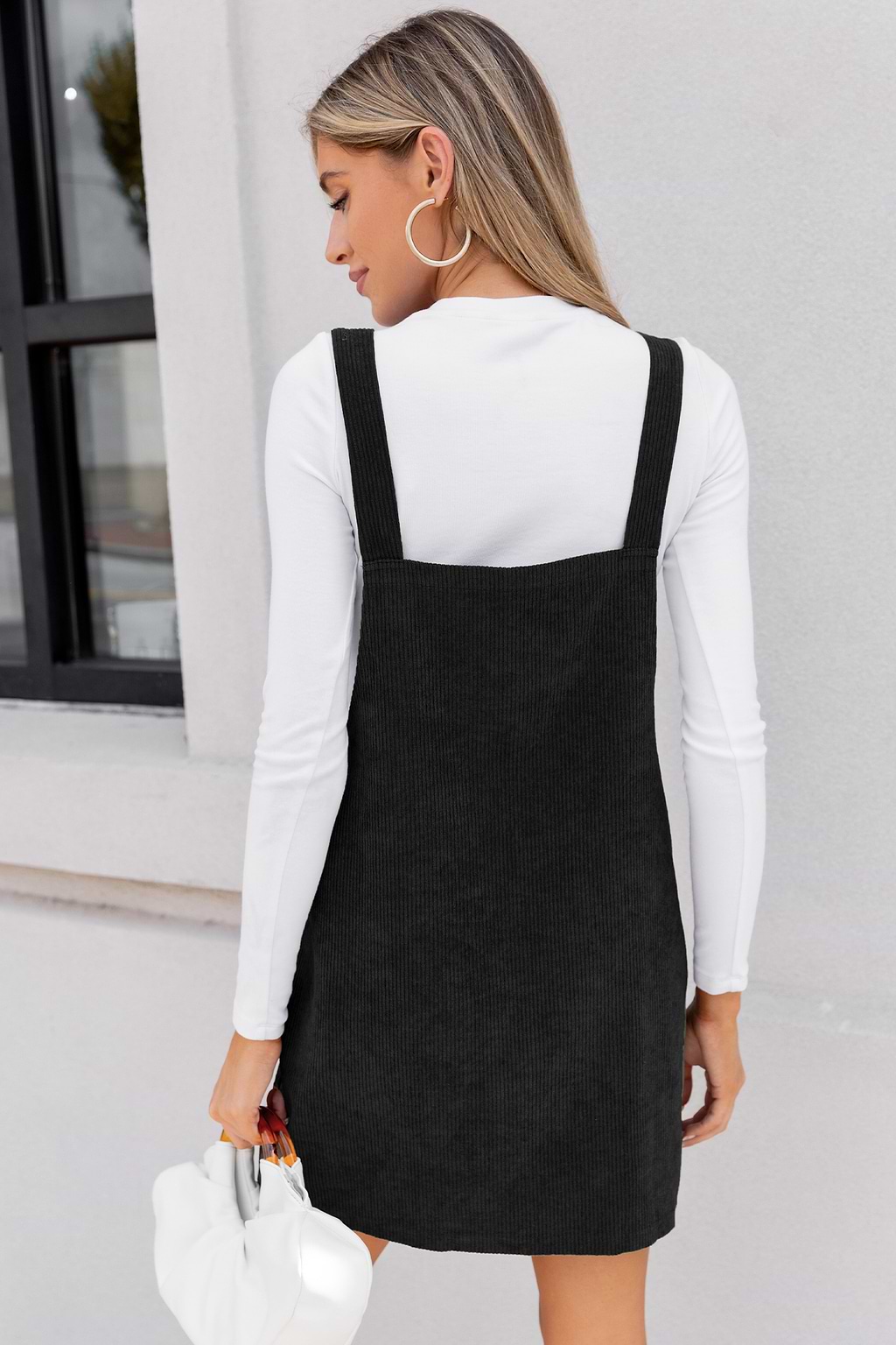 For the Journey Black Mini Dress