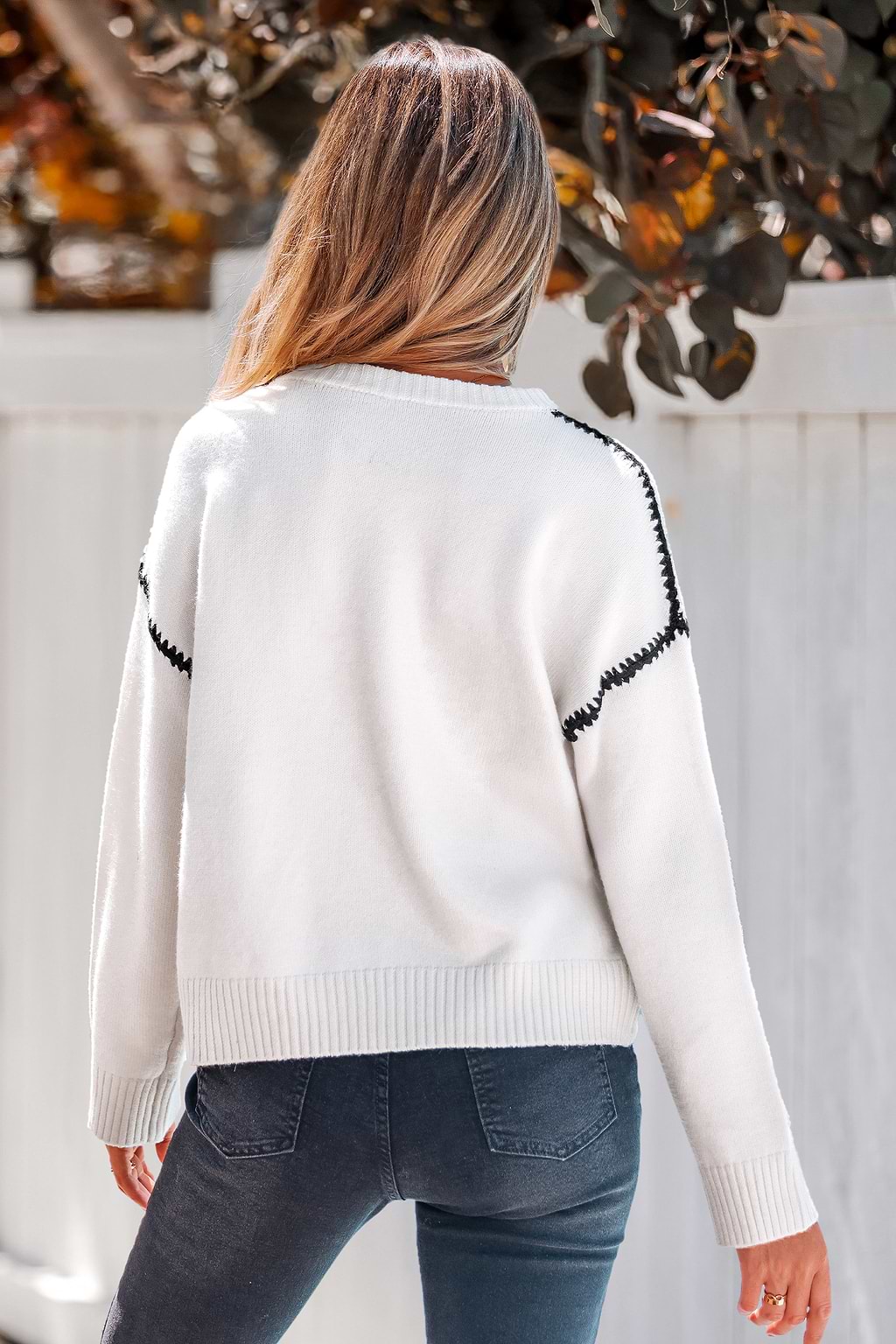 Maglione color crema 