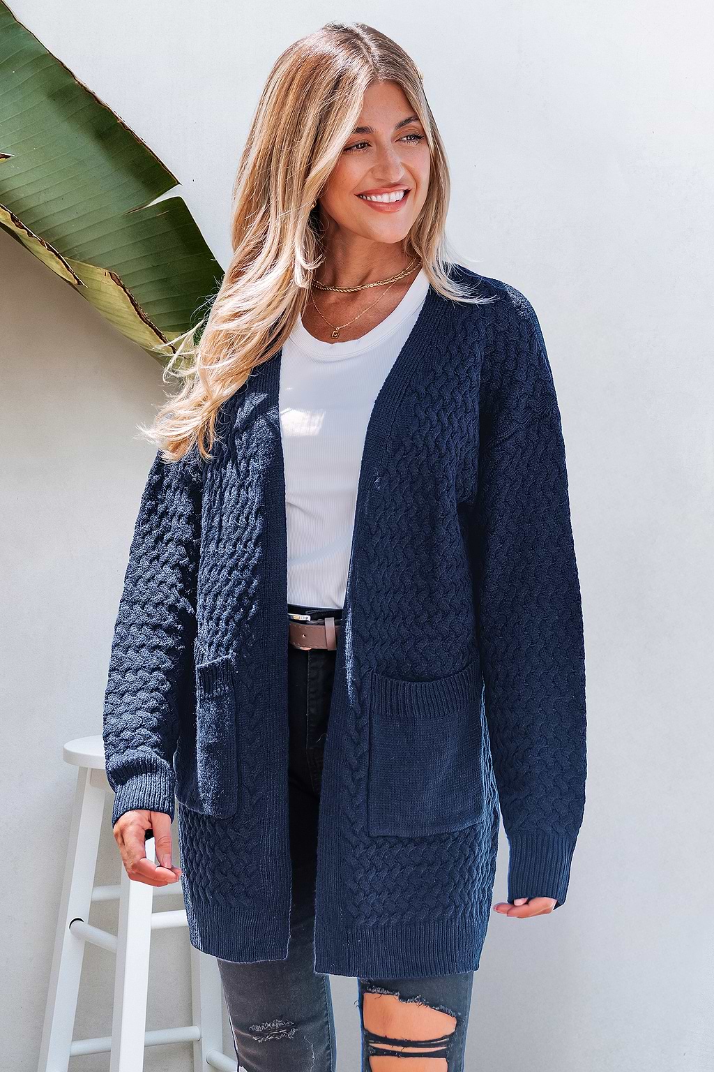 Cool Nights Blue Cardigan