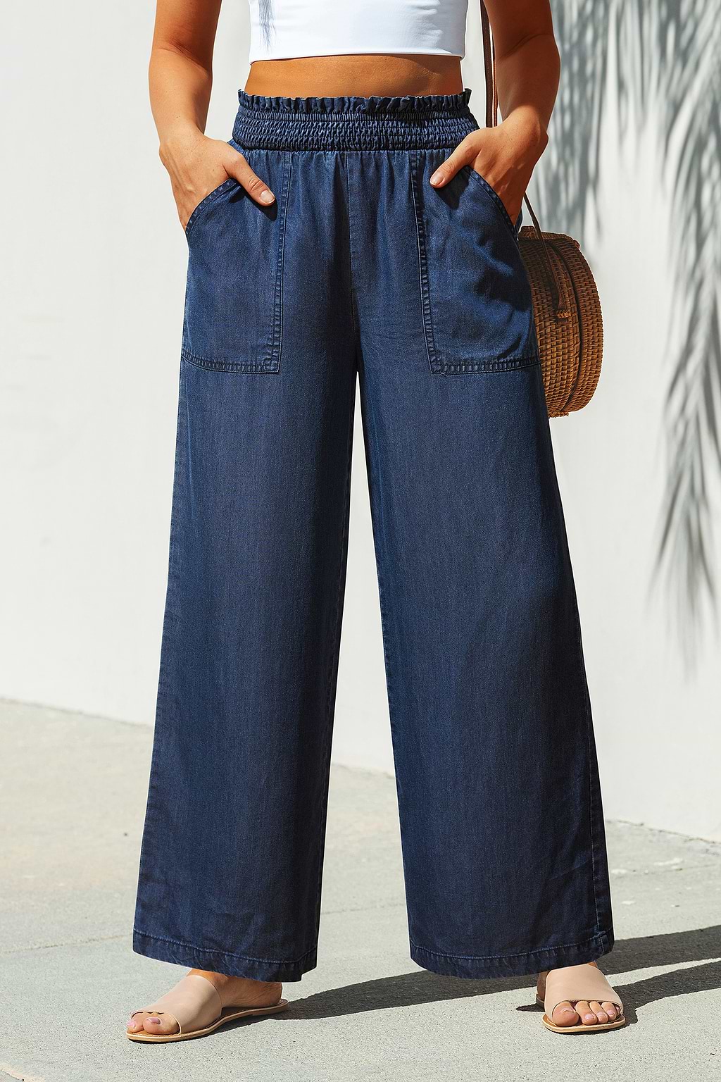 Cozy Cut Blue Pants