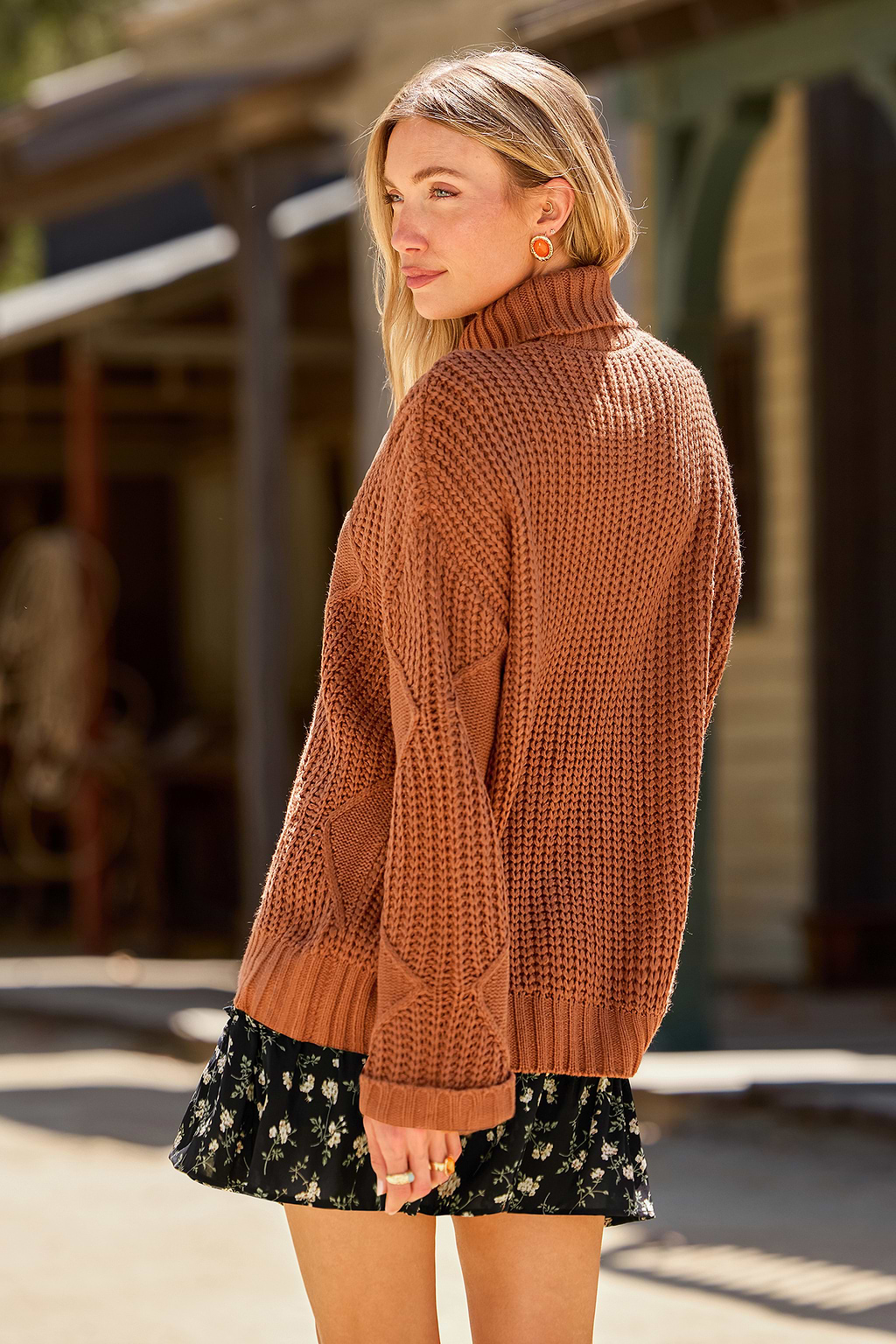 Apple Harvest Brown Jumper
