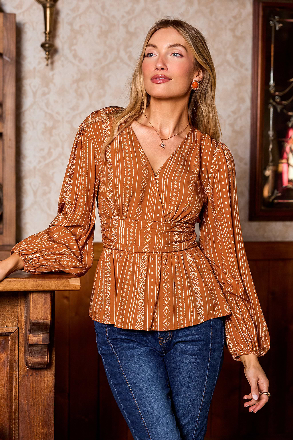 Chilly Mornings Geo Top