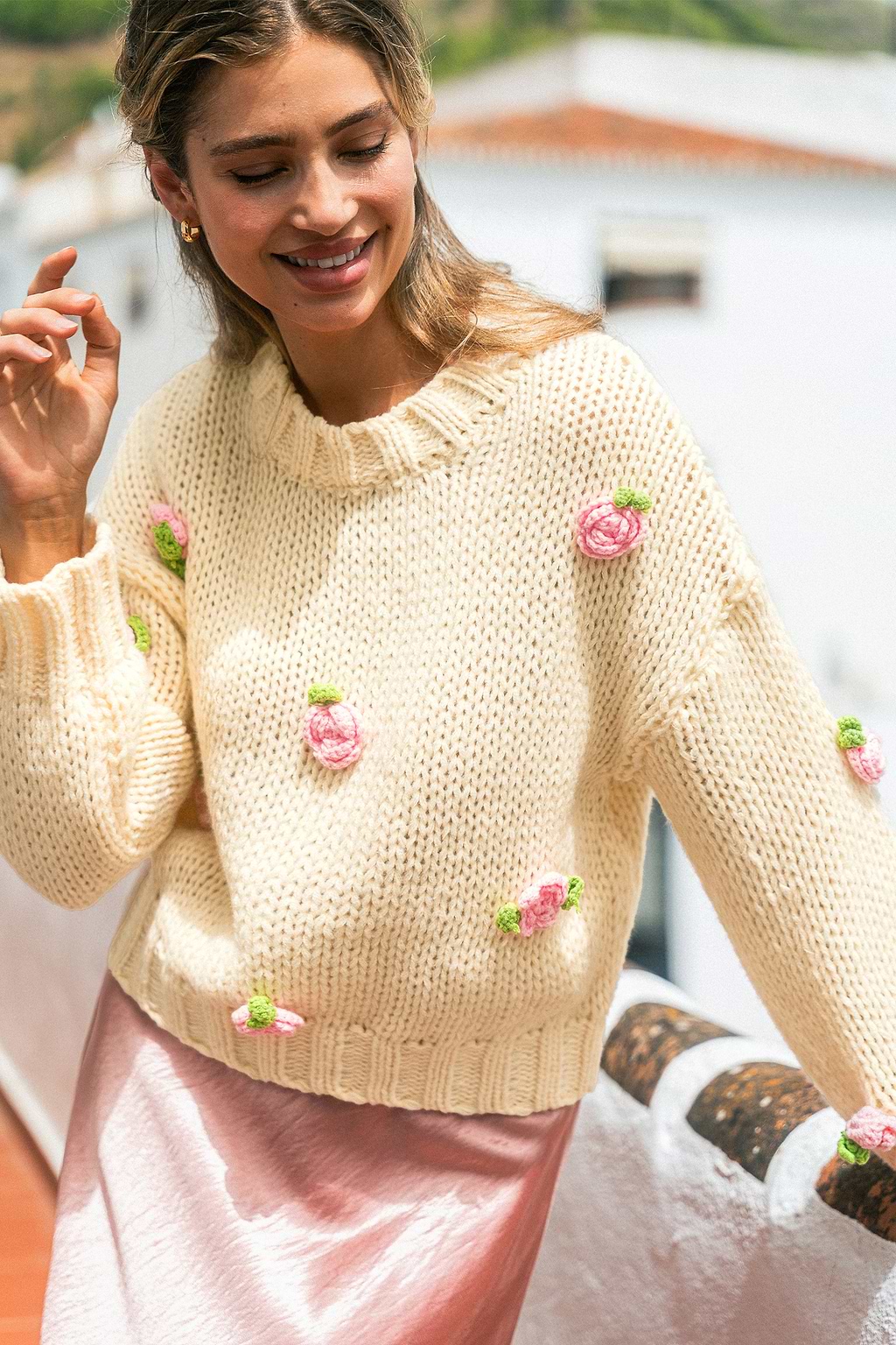 Blooming Beauty Floral Sweater