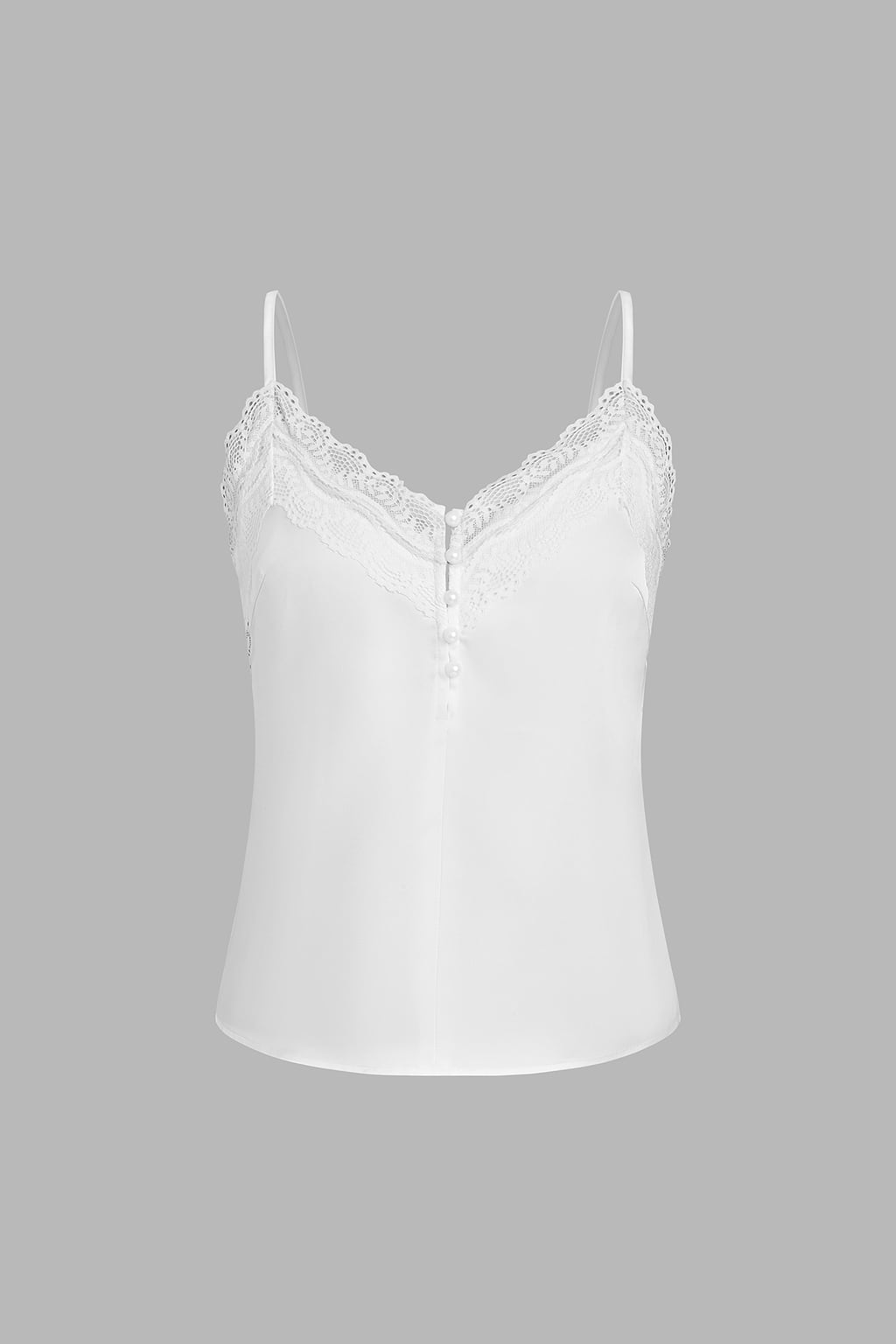 Polished Confidence White Tank Top