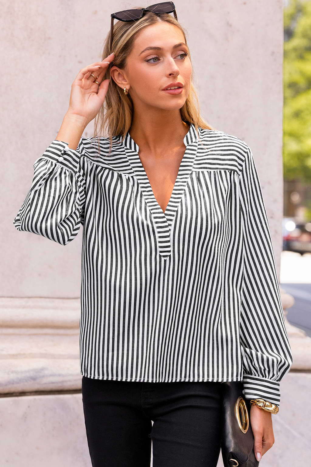 Boss Moves Striped Shirt