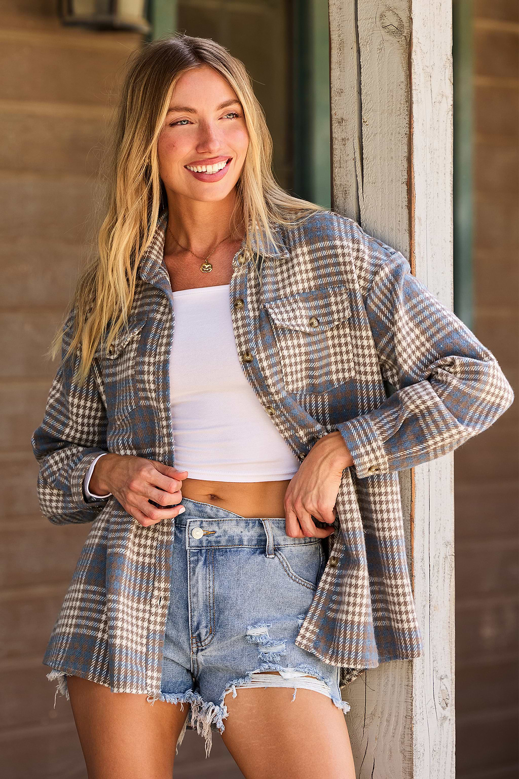 Small Town Plaid Shirt