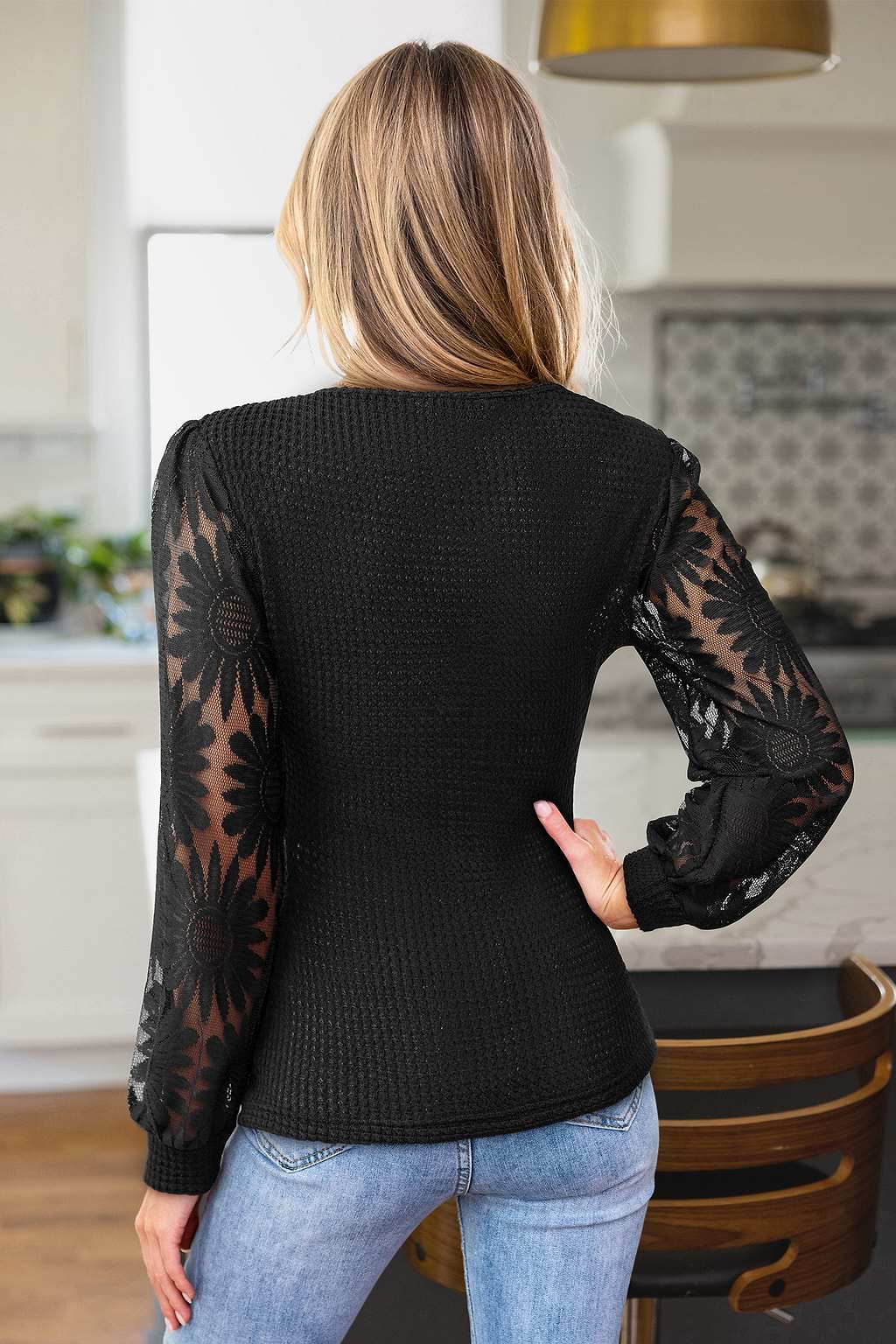 Blooming Grace Black Top