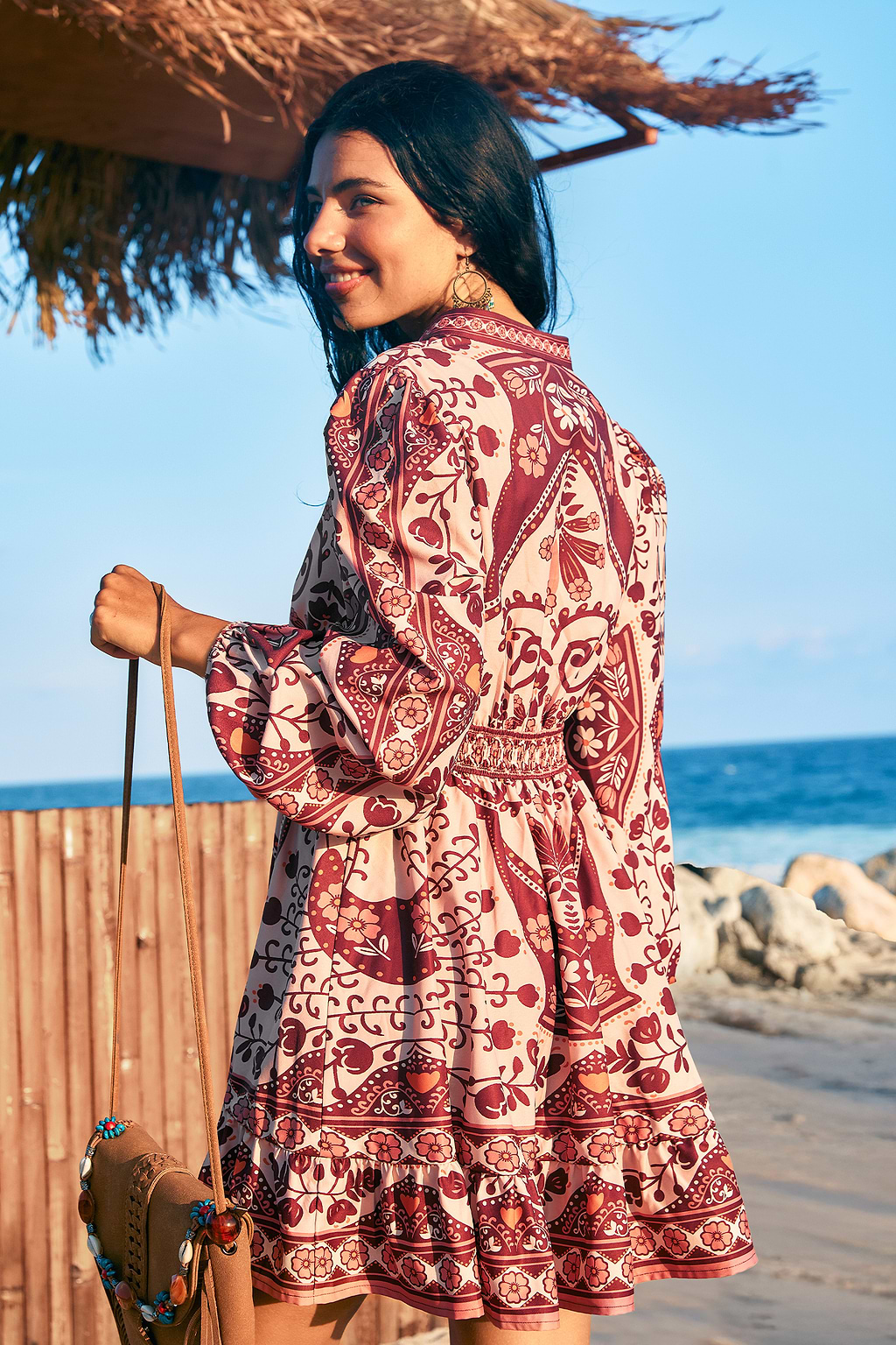 Spontaneous Plans Boho Mini Dress