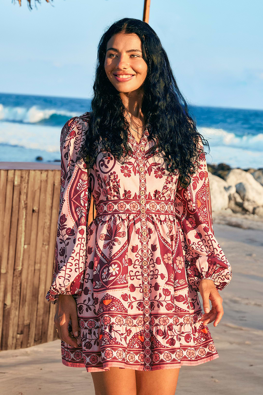 Spontaneous Plans Boho Mini Dress