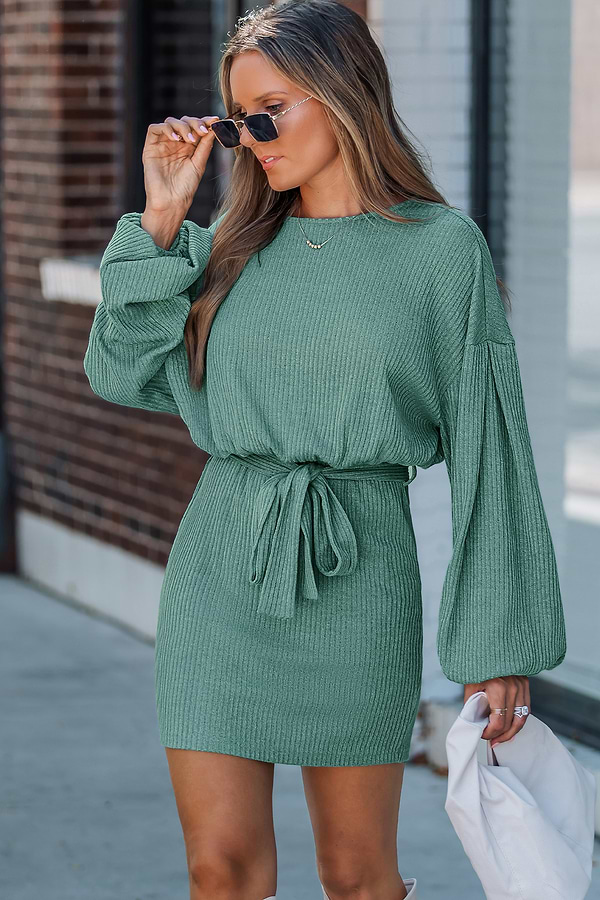 paper heart green dress Sweetie Dress- Shantung, Green – Heart of Haute main image 1