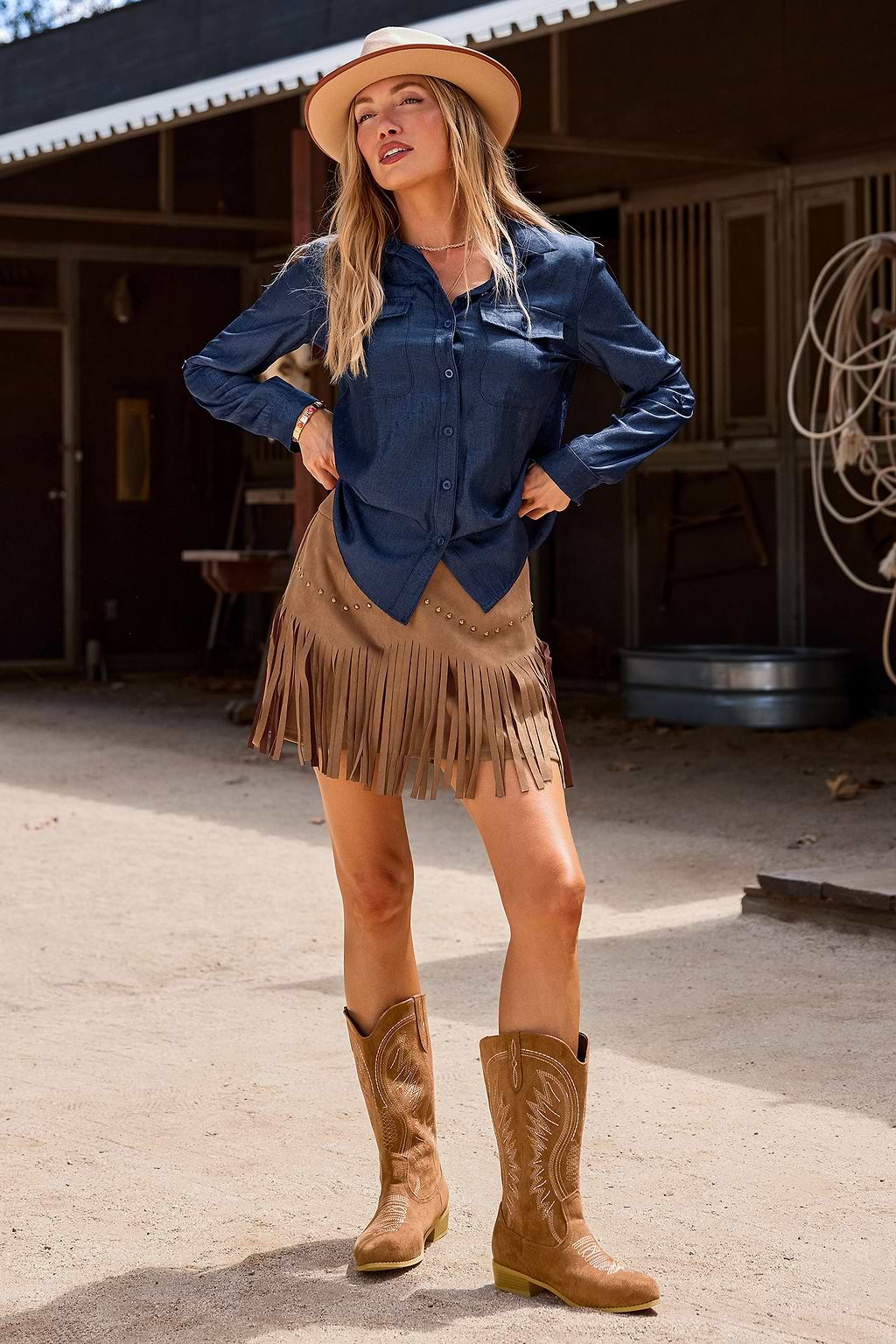 Country Roads Brown Boots