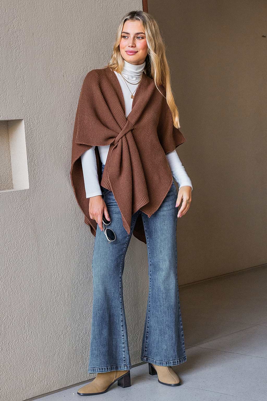 Cardamom Latte Brown Cardigan