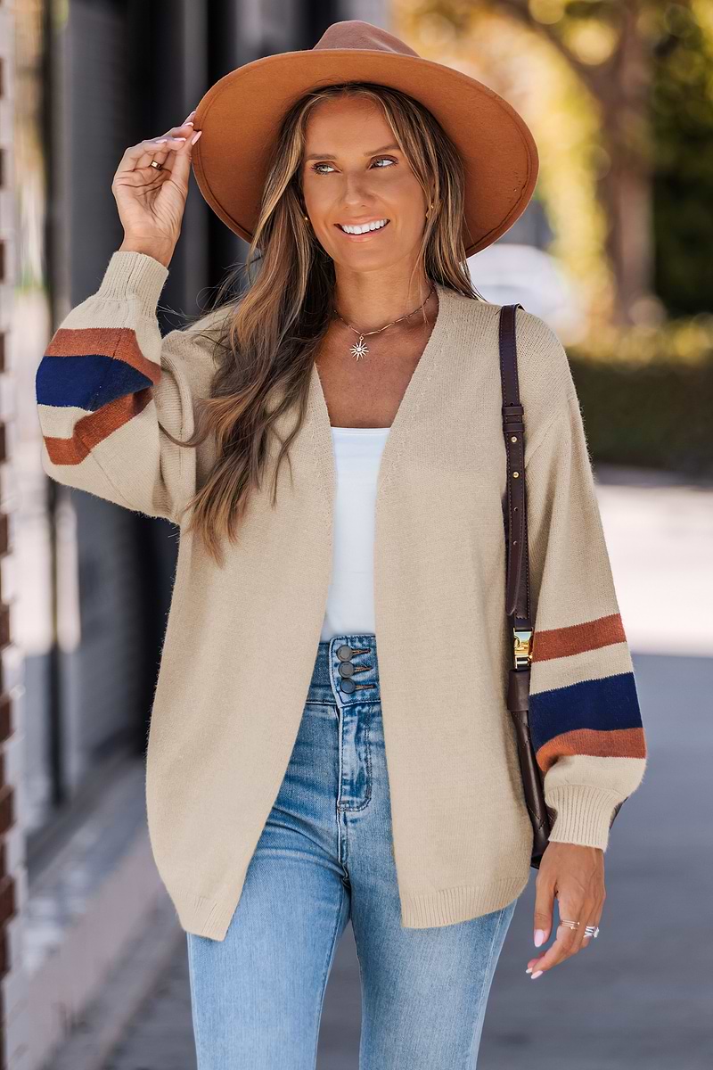 Campus Classic Striped Cardigan