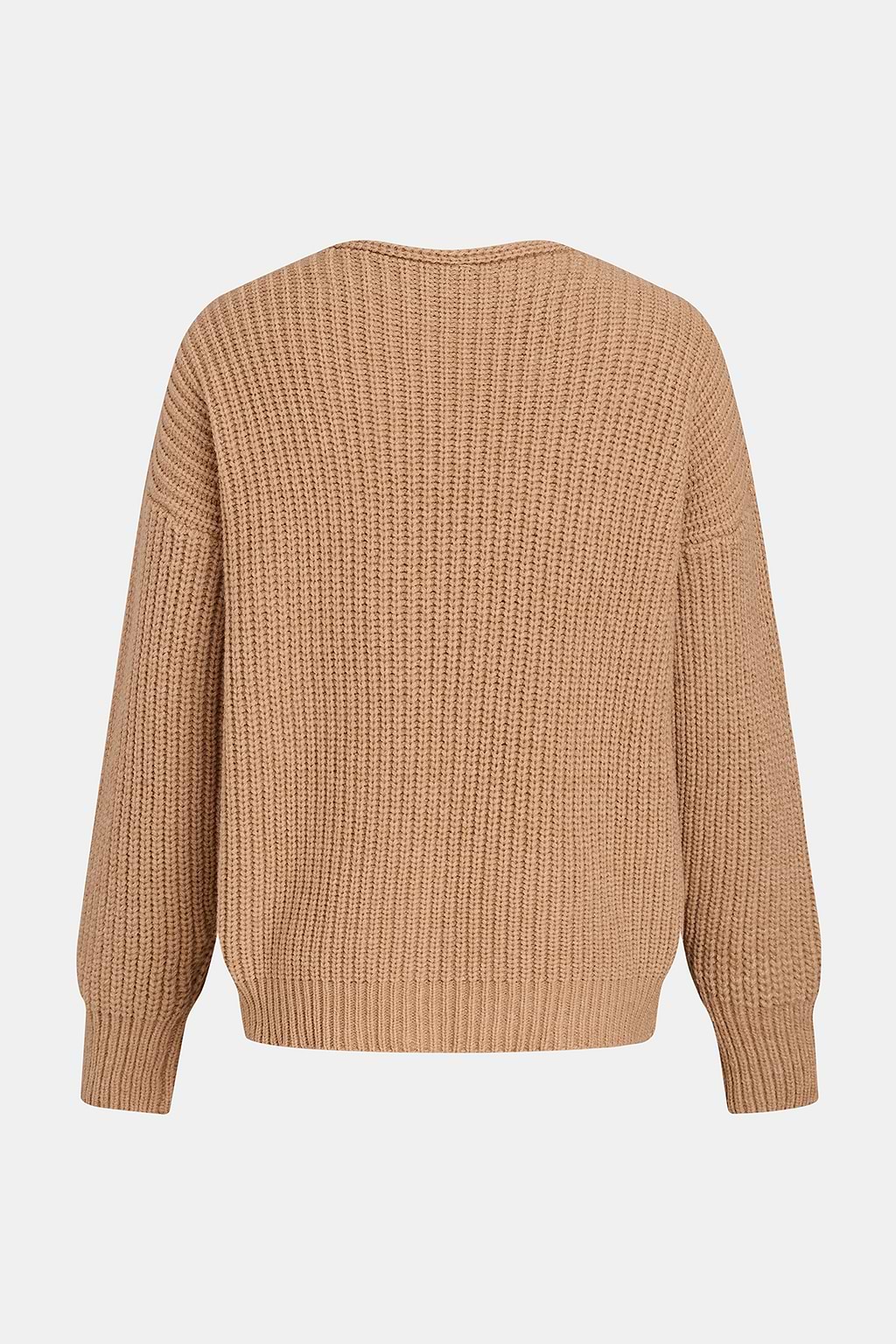 Cozy Sunday Brown Cardigan